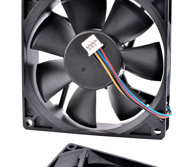 Original DELTA AFB0912H Cooling Fan 12V 0.3A 3.6W 4wires AFB0912H Fans